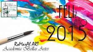 Academia Bellas Artes ROMARAL ART os desea FELIZ AÑO NUEVO!!